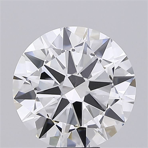 Picture of Lab Grown Diamond 8.00 Carats, Round with Excellent Cut, E Color, VS1 Clarity and Certified by IGI
