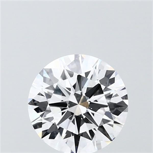 Picture of Lab Grown Diamond 1.50 Carats, Round with Excellent Cut, D Color, VVS2 Clarity and Certified by IGI