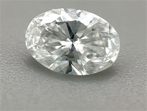 Picture of Natural Diamond 0.71 Carats, Oval with  Cut, D Color, VS2 Clarity and Certified by GIA