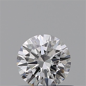 Picture of Natural Diamond 0.40 Carats, Round with Excellent Cut, D Color, VS1 Clarity and Certified by IGI