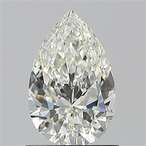 Picture of Natural Diamond 0.90 Carats, Pear with  Cut, G Color, VVS2 Clarity and Certified by IGI