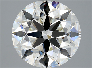 Picture of Natural Diamond 3.50 Carats, Round with Excellent Cut, I Color, VVS2 Clarity and Certified by GIA
