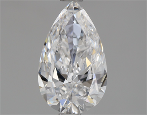 Picture of Natural Diamond 1.01 Carats, Pear with  Cut, D Color, VVS2 Clarity and Certified by GIA