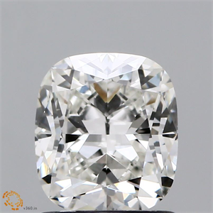 Foto Diamante Natural 1.02 quilates, Del cojín , Color H, claridad VS1 y certificado GIA de