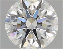 Diamante Natural 0.74 quilates, Redondo , Color H, claridad VVS1 y certificado GIA