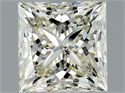 Diamante Natural 1.51 quilates, Princesa , Color L, claridad SI2 y certificado GIA