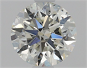 Diamante Natural 0.81 quilates, Redondo , Color L, claridad SI1 y certificado GIA