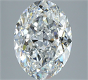 Natural Diamond 2.01 Carats, Oval with  Cut, G Color, VS1 Clarity and Certified by GIA