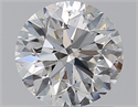 Natural Diamond 0.90 Carats, Round with Very Good Cut, E Color, SI2 Clarity and Certified by GIA