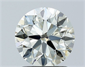 Diamante Natural 1.50 quilates, Redondo , Color K, claridad VVS1 y certificado IGI