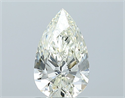 Natural Diamond 1.01 Carats, Pear with  Cut, L Color, VVS2 Clarity and Certified by GIA