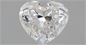 Natural Diamond 1.51 Carats, Heart with  Cut, D Color, VVS2 Clarity and Certified by GIA