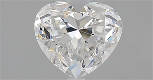 Picture of Natural Diamond 1.51 Carats, Heart with  Cut, D Color, VVS2 Clarity and Certified by GIA