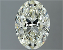 Natural Diamond 1.51 Carats, Oval with  Cut, L Color, VVS2 Clarity and Certified by IGI