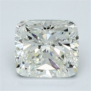 Picture of Natural Diamond 1.73 Carats, Cushion with  Cut, J Color, VS2 Clarity and Certified by GIA