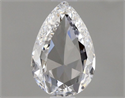 Diamante Natural 0.33 quilates, De pera , Color D, claridad VS2 y certificado GIA
