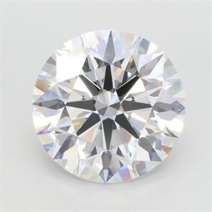 Picture of Lab Grown Diamond 6.52 Carats, Round with Ideal Cut, E Color, IF Clarity and Certified by IGI