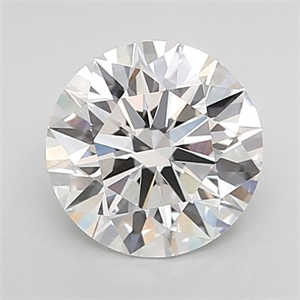 Picture of Lab Grown Diamond 1.04 Carats, Round with Excellent Cut, E Color, VS1 Clarity and Certified by IGI
