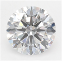 Lab Grown Diamond 2.93 Carats, Round with Ideal Cut, D Color, VVS1 Clarity and Certified by IGI