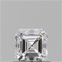 Diamante Natural 0.70 quilates, Asscher , Color D, claridad VVS1 y certificado GIA