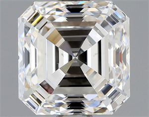 Picture of Natural Diamond 1.70 Carats, Asscher with  Cut, F Color, VS2 Clarity and Certified by GIA