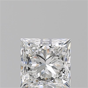 Picture of Natural Diamond 1.01 Carats, Princess with  Cut, F Color, VVS1 Clarity and Certified by GIA