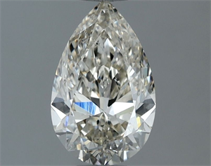 Foto Diamante Natural 0.80 quilates, De pera , Color J, claridad SI1 y certificado IGI de