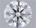 Lab Grown Diamond 1.51 Carats, Round with Ideal Cut, E Color, VVS2 Clarity and Certified by IGI