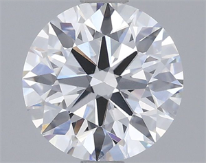 Picture of Lab Grown Diamond 1.51 Carats, Round with Ideal Cut, E Color, VVS2 Clarity and Certified by IGI