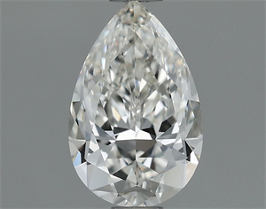 Foto Diamante Natural 0.80 quilates, De pera , Color I, claridad VVS1 y certificado IGI de