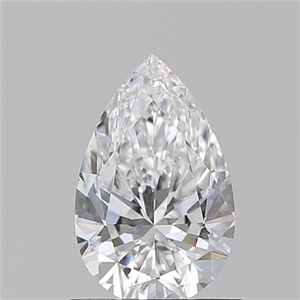 Foto Diamante Natural 0.72 quilates, De pera , Color D, claridad VS2 y certificado GIA de