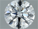 Natural Diamond 0.51 Carats, Round with Excellent Cut, E Color, SI1 Clarity and Certified by GIA