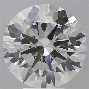 Picture of Lab Grown Diamond 6.00 Carats, Round with Excellent Cut, F Color, VS1 Clarity and Certified by IGI