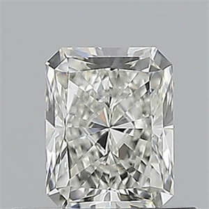 Picture of Natural Diamond 0.50 Carats, Radiant with  Cut, H Color, VVS2 Clarity and Certified by GIA
