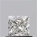 Diamante Natural 0.56 quilates, Princesa , Color I, claridad VS2 y certificado GIA