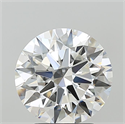 Lab Grown Diamond 3.23 Carats, Round with Ideal Cut, E Color, VVS2 Clarity and Certified by IGI