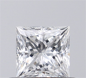 Foto Diamante Natural 0.52 quilates, Princesa , Color E, claridad VVS1 y certificado GIA de