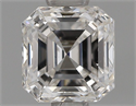 Natural Diamond 1.00 Carats, Asscher with  Cut, F Color, SI1 Clarity and Certified by IGI