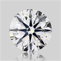 Natural Diamond 0.70 Carats, Round with Excellent Cut, G Color, VS1 Clarity and Certified by IGI