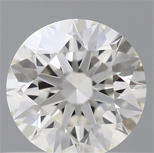 Picture of Natural Diamond 0.41 Carats, Round with Excellent Cut, H Color, VVS1 Clarity and Certified by GIA