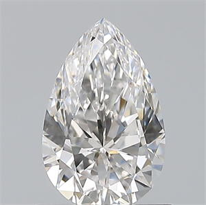 Picture of Natural Diamond 0.80 Carats, Pear with  Cut, F Color, VVS2 Clarity and Certified by GIA