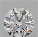 Diamante Natural 0.40 quilates, Redondo , Color D, claridad VVS2 y certificado GIA