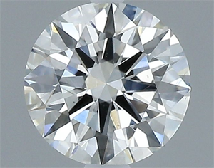 Picture of Natural Diamond 0.50 Carats, Round with Excellent Cut, I Color, VS2 Clarity and Certified by GIA