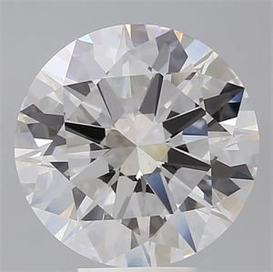 Picture of Lab Grown Diamond 6.56 Carats, Round with Excellent Cut, E Color, VS1 Clarity and Certified by IGI