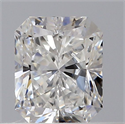 Natural Diamond 0.40 Carats, Radiant with  Cut, F Color, VS2 Clarity and Certified by GIA