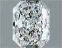 Natural Diamond 1.00 Carats, Radiant with  Cut, F Color, VS1 Clarity and Certified by GIA