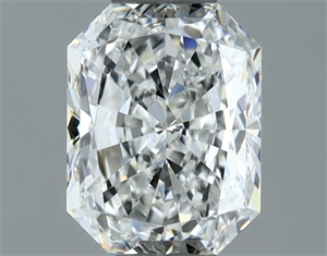 Picture of Natural Diamond 1.00 Carats, Radiant with  Cut, F Color, VS1 Clarity and Certified by GIA