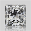 Natural Diamond 0.50 Carats, Princess with  Cut, G Color, VS2 Clarity and Certified by GIA
