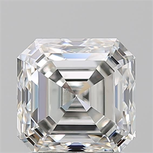 Picture of Natural Diamond 1.50 Carats, Asscher with  Cut, H Color, SI1 Clarity and Certified by GIA