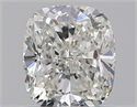 Natural Diamond 0.60 Carats, Cushion with  Cut, H Color, IF Clarity and Certified by GIA